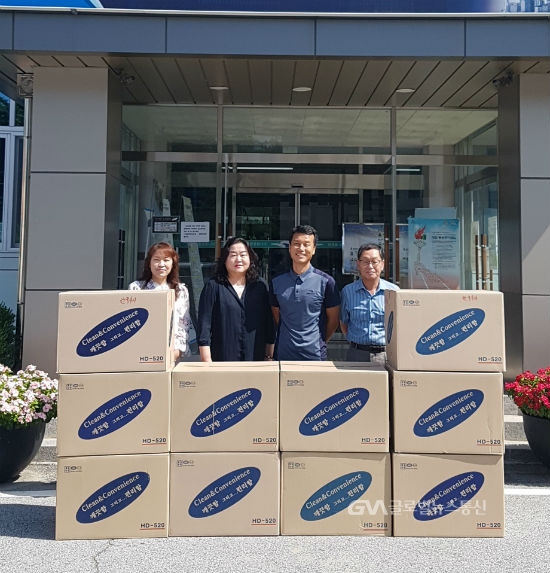 현대크린상사(주), 원남면에 수재민 구호물품 기탁 < 포토뉴스 < 이슈종합 < 사회 < 기사본문 - 글로벌뉴스통신GNA 현대크린상사(주), 원남면에... 